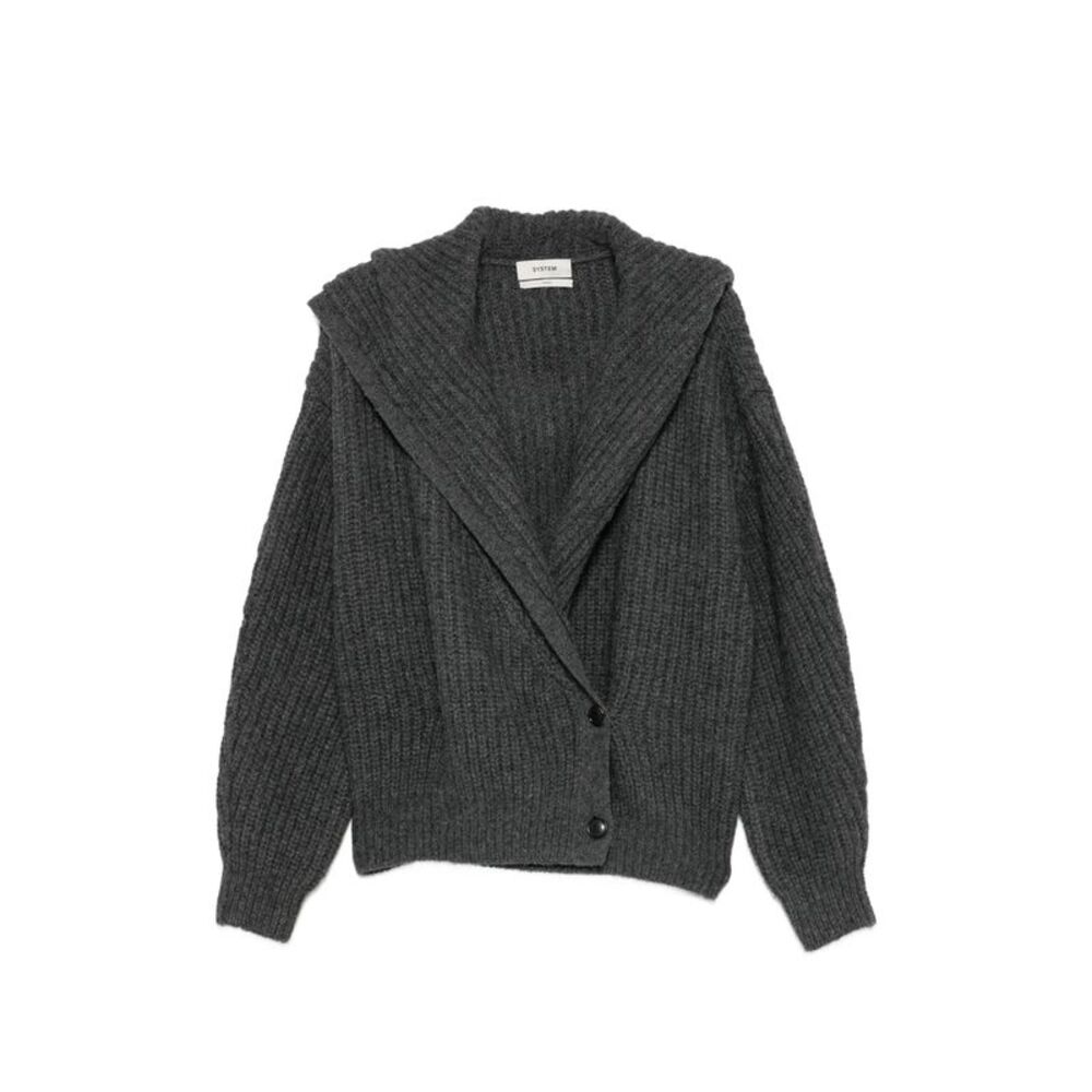 System Grey Knitwear - Cardigans Women